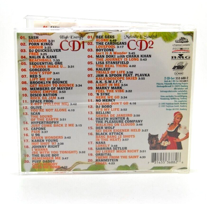 Just The Best Vol. 12 von Various (2 x CD 1997) - Bild 3 von 3
