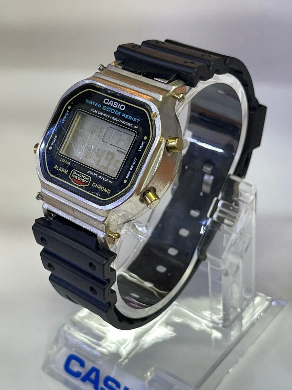 Vintage Casio G-shock Dw-5600 DW 5600 901 Chrono Watch Working For Repair