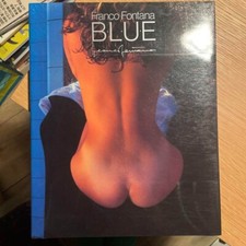 Blue Franco Fontana Photobook 1988 1St Book Illustration Japan Import