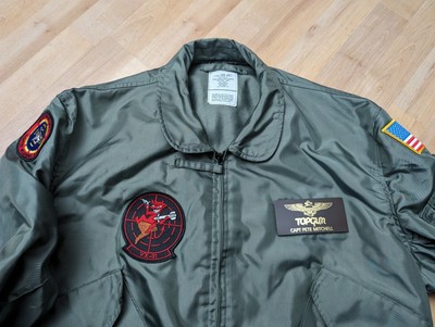 Authentic USA Navy Top Gun Maverick Flight Jacket Tom Cruise, CWU 