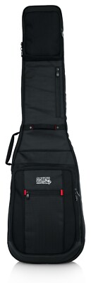 Gator Cases Pro-Go Ultimate Guitar Gig Bag; Fits Electric Bass Guitars - Black