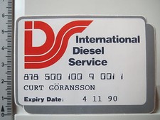 Decal Sticker IDS - International Diesel Service (2835)