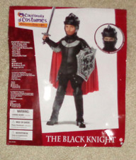 Black Knight Boys Halloween Costume Size 10-12 California Costumes