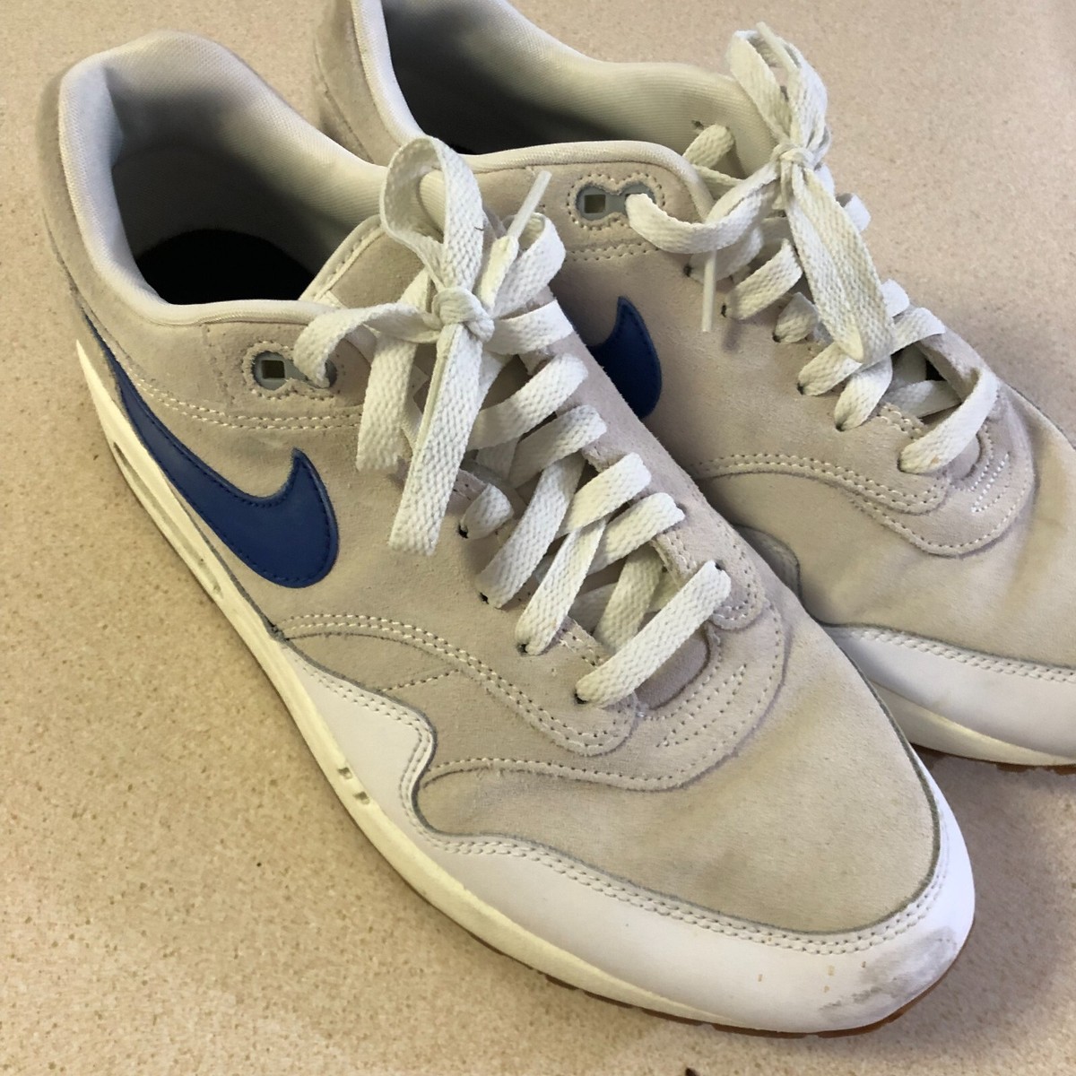 Nike 943756-900 Mens Sz 10 Air Max 2018 Gray Blue Swoosh MS  display picture 1