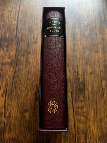 Christmas Books - Charles Dickens - Folio Society - 2007 1st Printing ¼ Leather - Picture 2 of 16