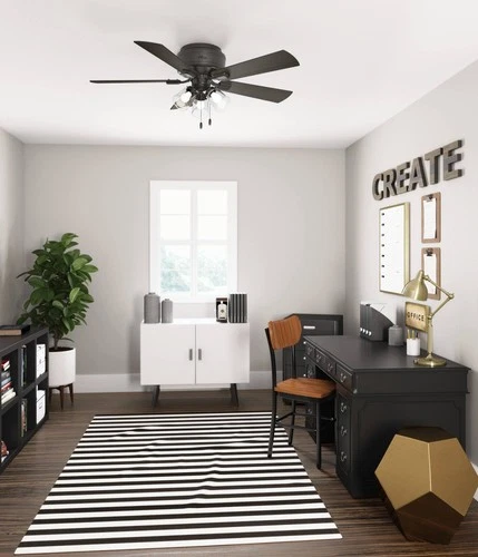 Crestfield 52 in Indoor Noble Bronze LED Ceiling Fan - Picture 6 of 10