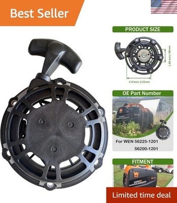 Durable Pull Start Assembly for Various 2000W Generators - Quick Performance Fix