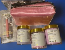 Truly Beauty BUNDL RAZOR W/REFILL Shave & BoobieButter &GlowCream Storage Bag❣️