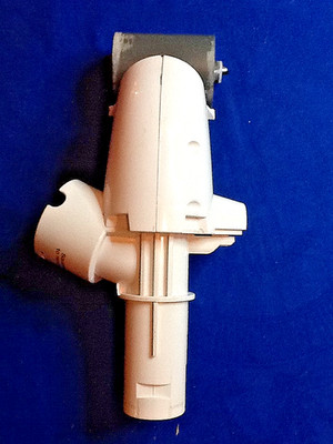 SHARK # 356 E POWER HEAD NOZZLE JOINT ELBOW (WHITE) LFTAWAY NAV 11 23 25C