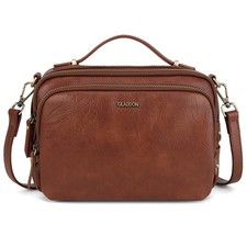 Multi Pockets Crossbody Bags for Women Small Top Handle Purse Satchel and Med...