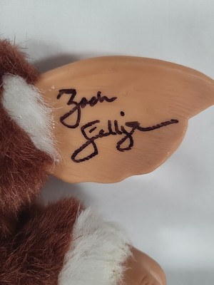 Zach Galligan autographed signed inscribed Gizmo Doll JSA Gremlins