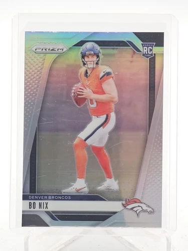 BO NIX 2024 PANINI PRIZM ROOKIE SILVER #309 DENVER BRONCOS Q1755