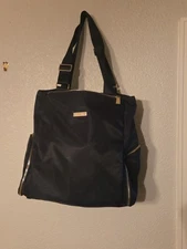 👜 Kiinde Black & Gold Mom Bag / Pump / Milk Bag – Stylish & Functional! 💛