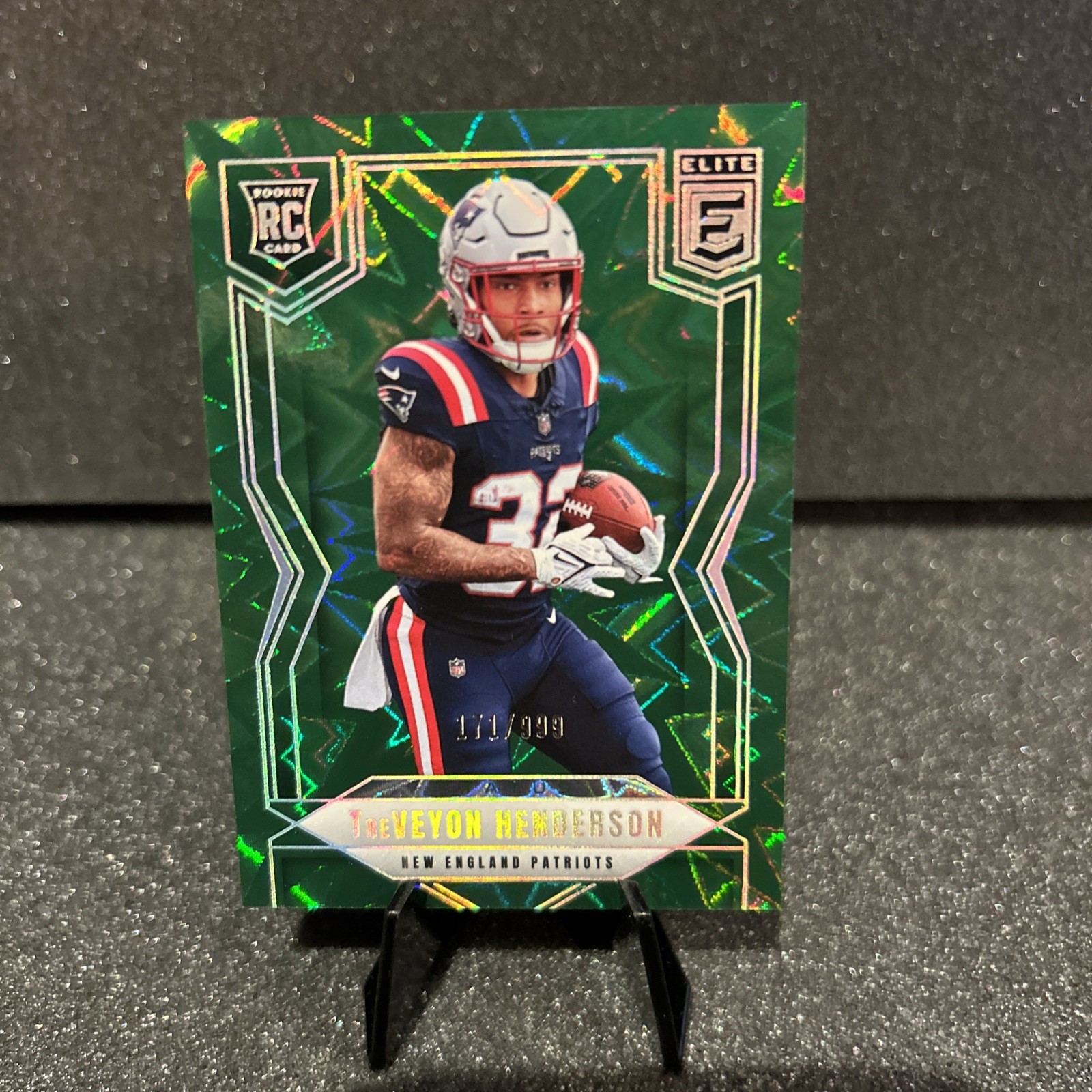 2025 Panini Donruss Elite - Treveyon Henderson #152 Status Explosion /999 (RC)