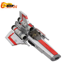 Colonial Viper MK1 Building Block Set Battlestars Version 2.0 Gray Spaceship Toy