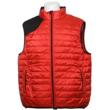 RLX Ralph Lauren, Outdoor Weste, Herren, Größe: XL, Rot/Schwarz, Polyester #NWU