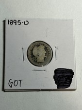 1895-O Silver Barber Dime AG Key Date