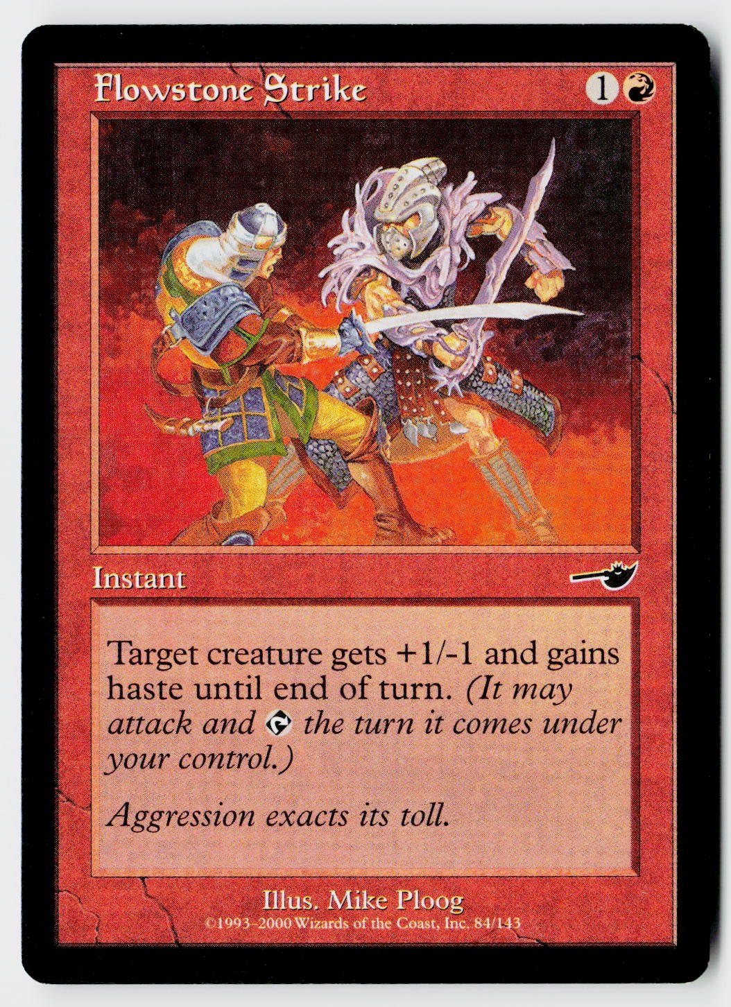 MTG Nemesis #84 Flowstone Strike