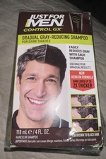Just for Men Control GX Gradual Gray Reducing Shampoo, 4 Fl Oz Pack of 1