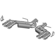 Mbrp S7036al Steel Axle Back Exhaust System Kit For 2016-2024 Camaro Ss Zl1 6.2l