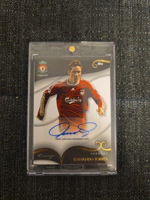 2022-23 Topps Liverpool Lineage LFC Legends Autographs Fernando