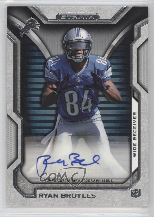 2012 Topps Strata Rookie Ryan Broyles #RA-RB Auto RC 0w8