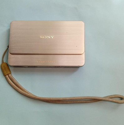 SONY Cyber-shot DSC-T700 10.1MP 4.0x Optischer Zoom Digitalkamera Silber Gete...
