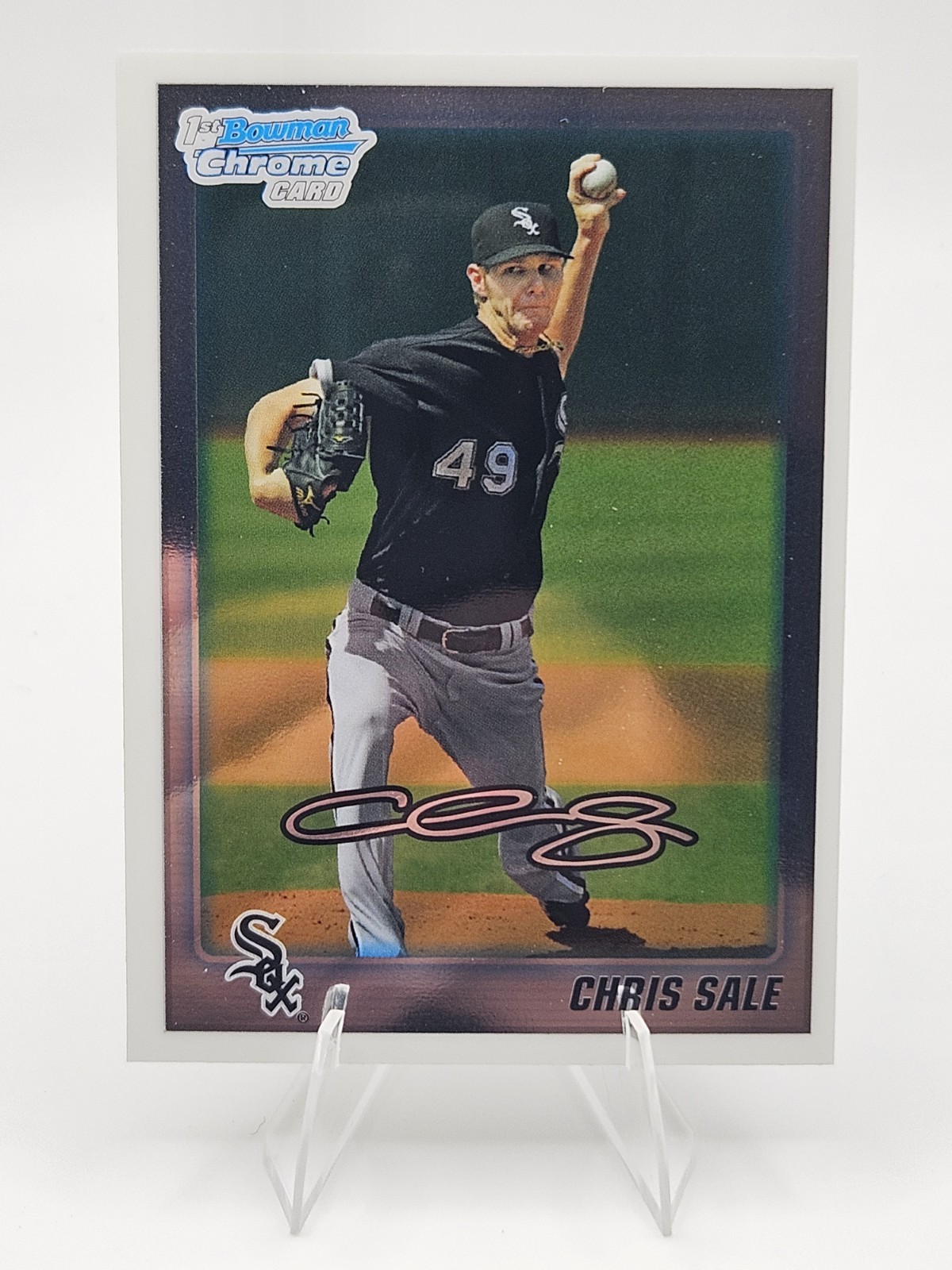 2010 Bowman Draft Picks & Prospects Chrome - Chris Sale #BDPP92 (RC) -SL