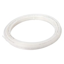 GRAINGER APPROVED 2VDN1 Tubing,3/8" OD,Nylon,Natural,50 Ft 2VDN1