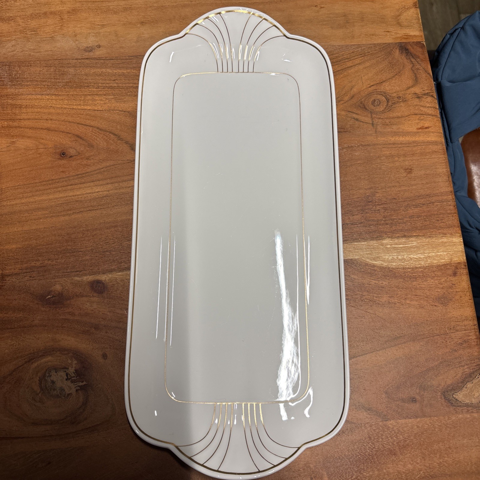 Villeroy & Boch Arco gold . 1 Königskuchenplatte V&B