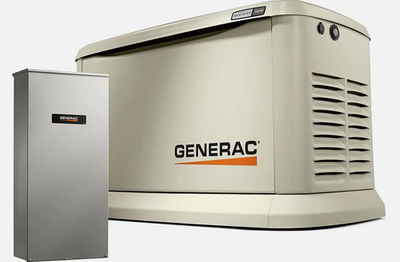 #ad Generac Guardian 26kW Standby Generator w 200amp Transfer Switch 7291 $3169.00
