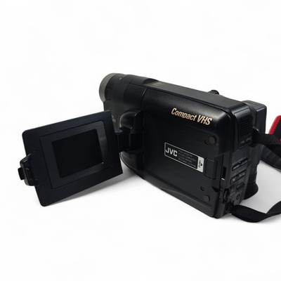 JVC GR-FXM15E Camcorder LCD 50x VHSC Retro Video Camera, Bag