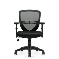 OTG11320B High-Back Mesh Office Chair Ergonomic Manager Chair Black