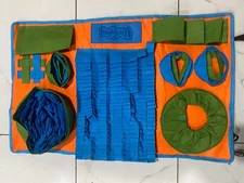 Vivifying Snuffle Mat for Dogs, Interactive Dog Puzzle Toy for Boredom and Menta