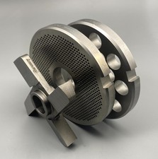 D114 Fleischwolf Lochscheibe Wolfmesser Kreuzmesser  deutsche Fertigung