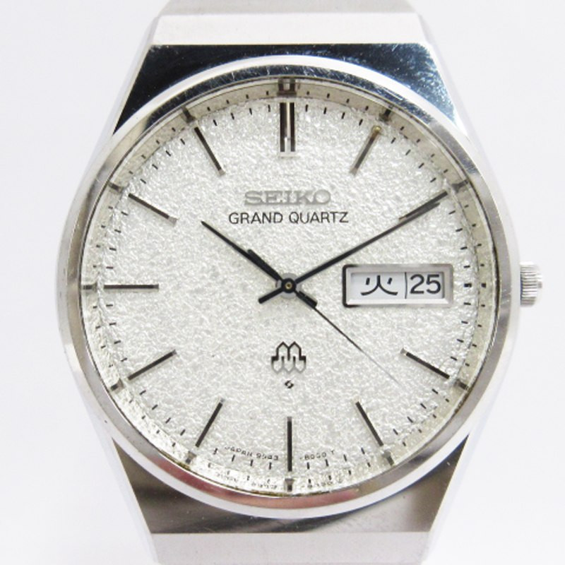 SEIKO GRAND QUARTZ Grand Quartz Day Date Watch 9943 8020 SEIKO GRAND QUARTZ Grand Quartz Day Date Watch 9943 8020