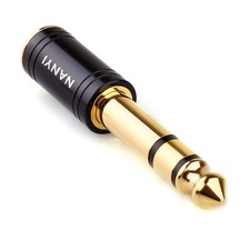 1/4 to 1/8 Audio Adapter, 6.35mm 6.3mm to 3.5mm Adapter, 1/4 Inch to 3.5mm He...