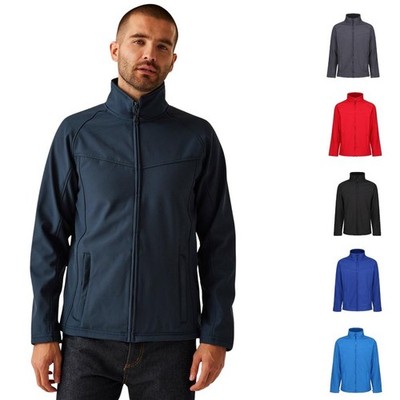 Regatta Herren Softshelljacke Fleece gefüttert wasserabweisend windabweisend Mantel