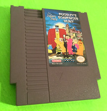 Nintendo NES The Addams Family Pugsley's Scavenger Hunt w/manual