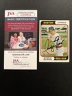 Dwight Evans Signed Autographed Baseball Card JSA Certified Authentic