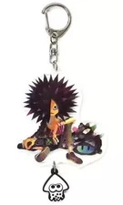 Key chain/mascot Downy Acrylic key chain with squid rubber "Splatoon"