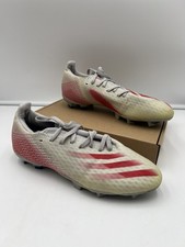 Adidas X Ghosted.3 Firm Ground Soccer Cleats Men  s 7 Scarlet Red Gray Athletic