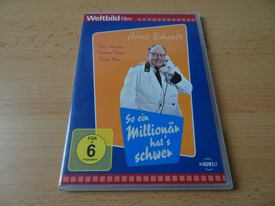 DVD So ein Millionär hat`s schwer  - Heinz Erhardt Peter Alexander Weltbild Film