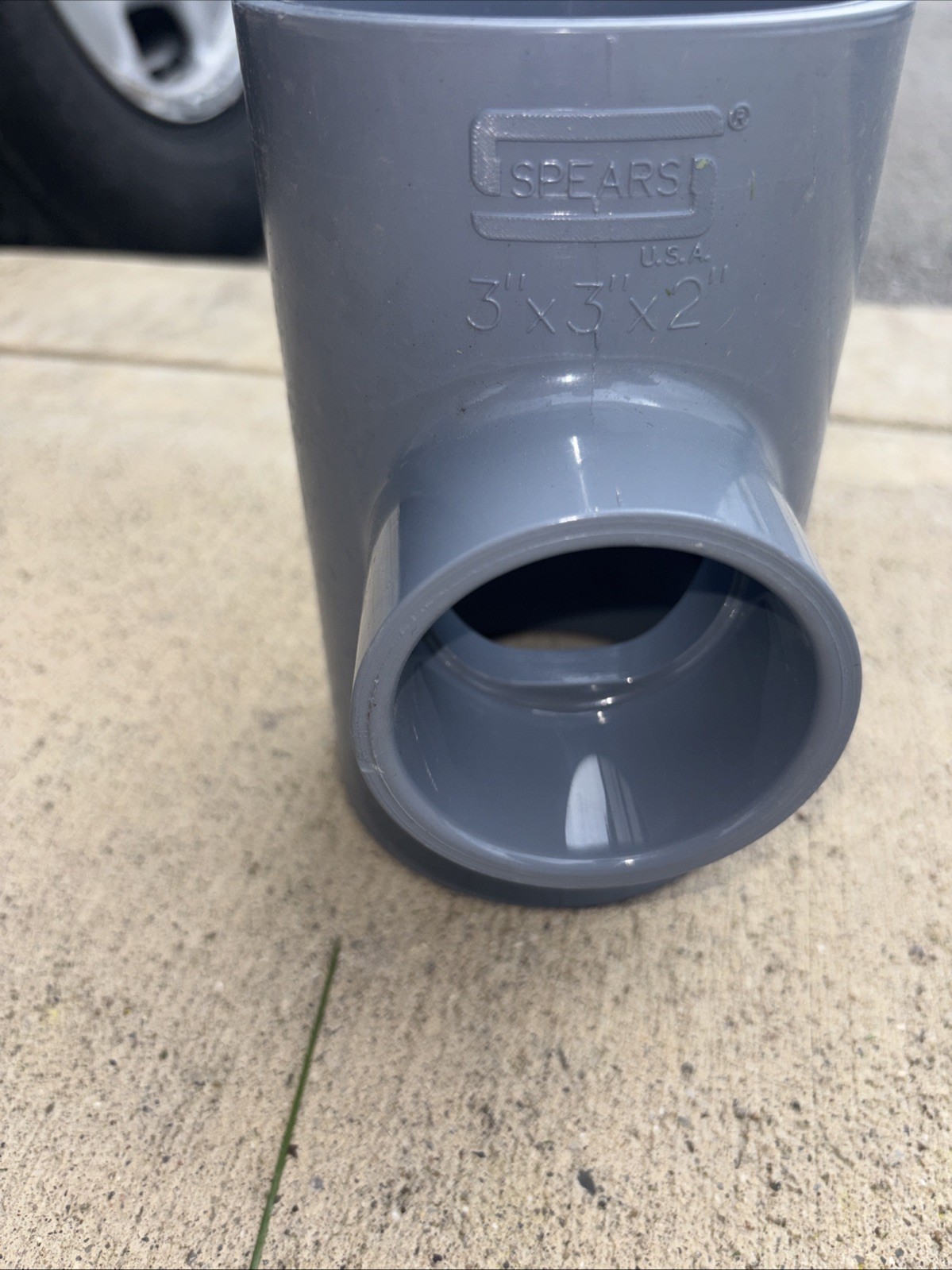 Spears 801-338C Reducing Tee 3" x 3" x 2" CPVC SCH 80 Socket Connection NEW
