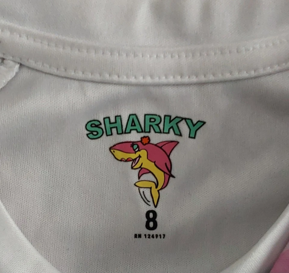 6 Colorful Girl's Swimsuits & Swimshirts Bundle / Size 8 - Image 2 of 4