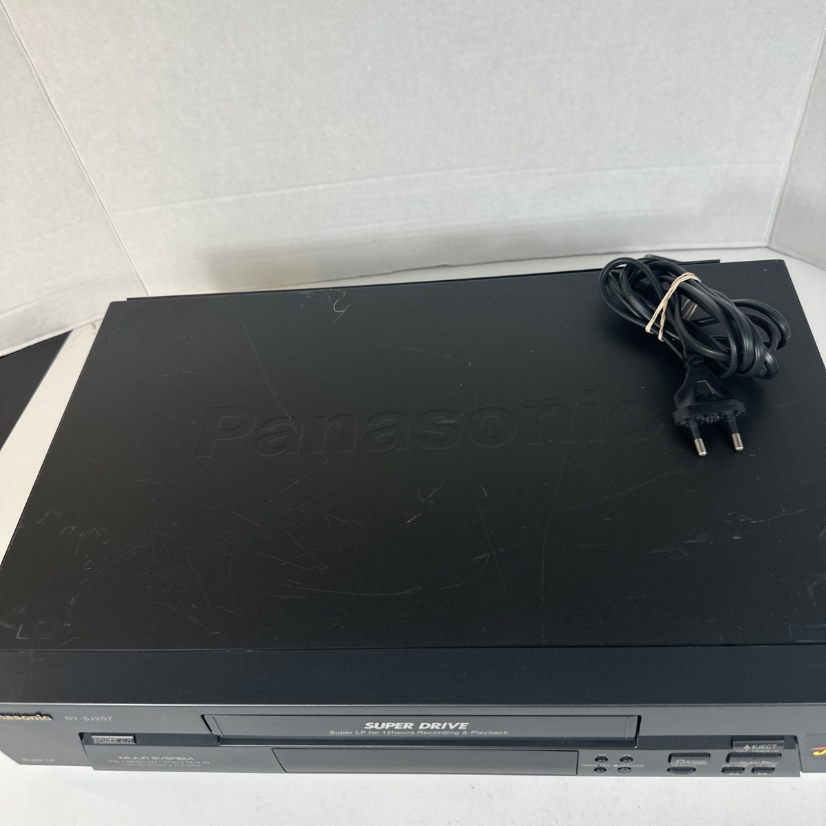 Panasonic NV-SJ207 EE VCR MultiSystem Super Drive Recording