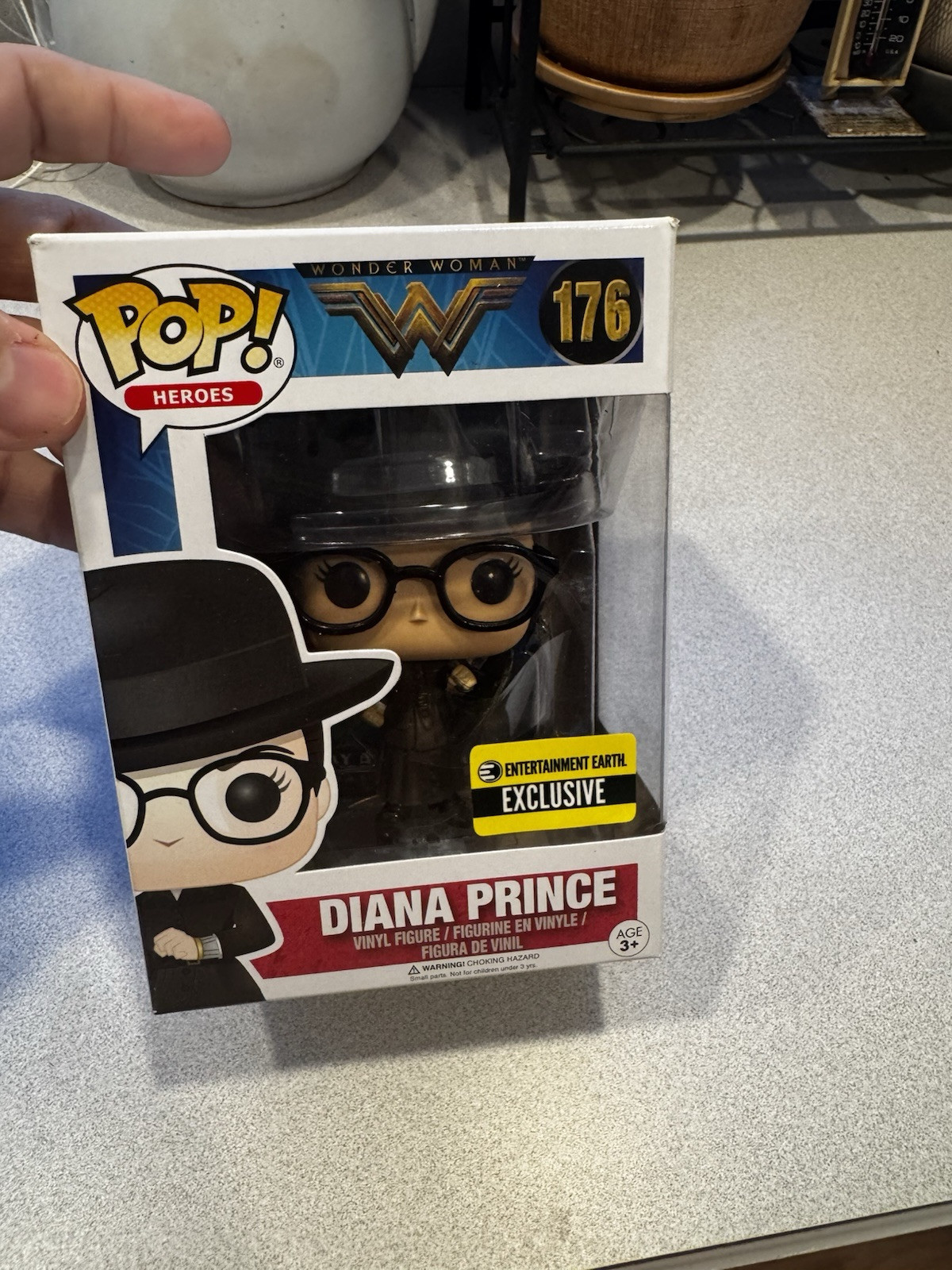 Funko Pop DC Wonder Woman 176 Diana Prince Entertainment Earth