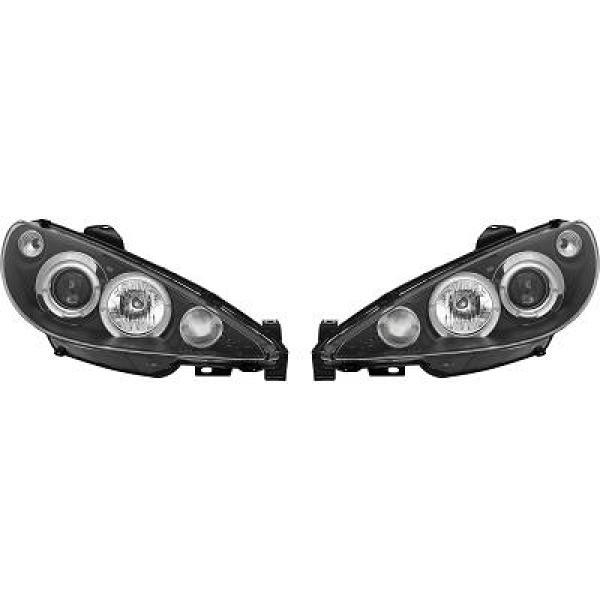 Diederichs 4225680 Hauptscheinwerfersatz FüR Peugeot 206 SchräGheck (2A/C) 1998--image