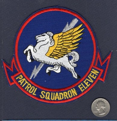 VP-11 PEGASUS US Navy Lockheed P-3C P-3 ORION Patrol Squadron Patch