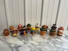 Mixed Vintage Lot of 14 McDonald  s Chicken McNugget Buddies Toy nuggets